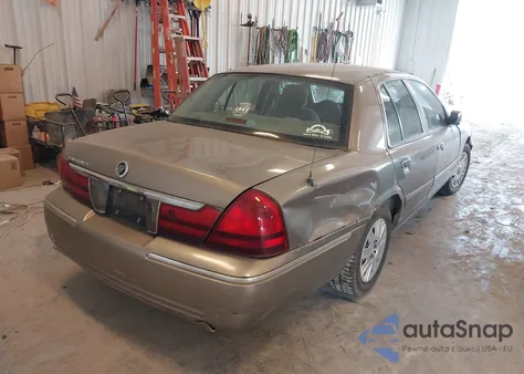 2005 Mercury Grand Marquis Gs из США, поврежденный, VIN 2MEFM74W35X601044